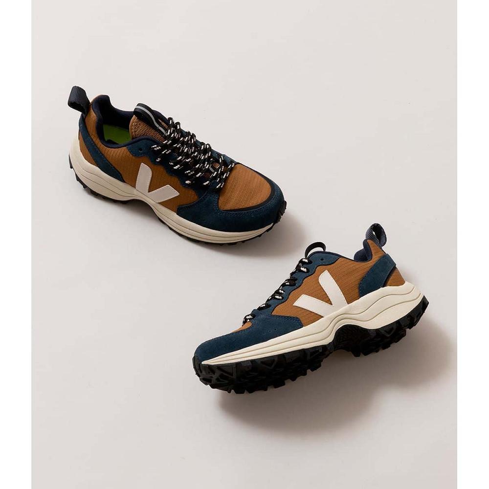 Men's Veja VENTURI RIPSTOP Running Shoes Navy | SG 186OKI